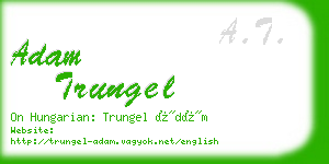 adam trungel business card
